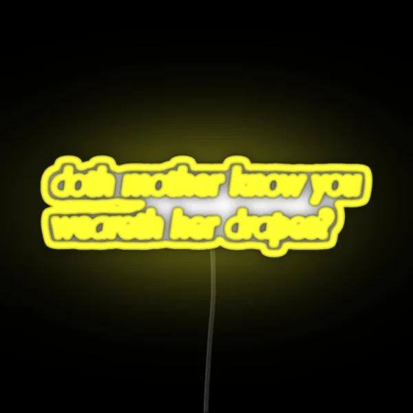 Funny Shakespeare Joke RGB Neon Sign