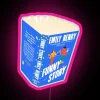 RGB Neon Canvas Sign Featuring Emily Henry's Novel Cover Artwork