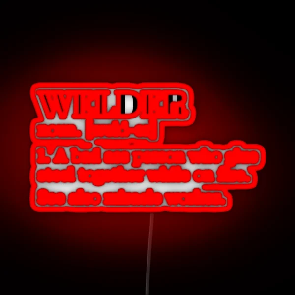 Funny Welder Definition RGB Neon Sign
