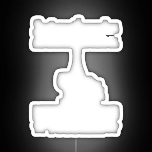 Funny Wine Drinker Hitchhiking Hitchhiker RGB Neon Sign