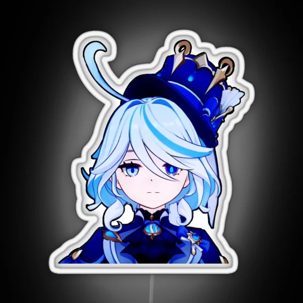 Furina Genshin Impact Led Fan Made Genshin RGB Neon Sign