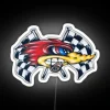 Furious Roadrunner in High-Speed Chase Illuminated Neon LED Sign