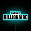 Customizable Inspirational Entrepreneurial Vision Board Sign with Neon Color Options