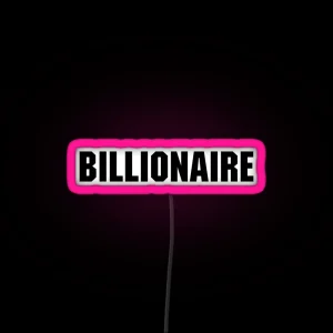 Future Billionaire RGB Neon Sign