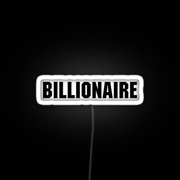 Future Billionaire RGB Neon Sign