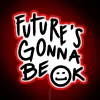 Optimistic message of hope and positivity in vibrant neon colors