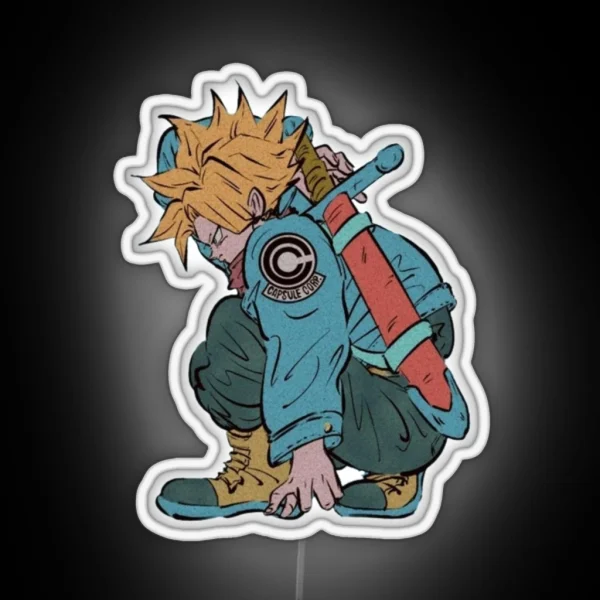 Future Trunks RGB Neon Sign
