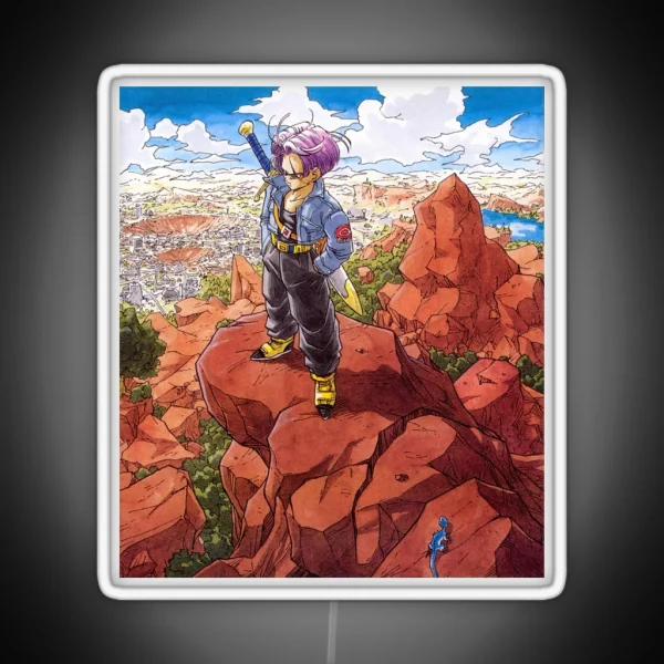 Future Trunks RGB Neon Sign