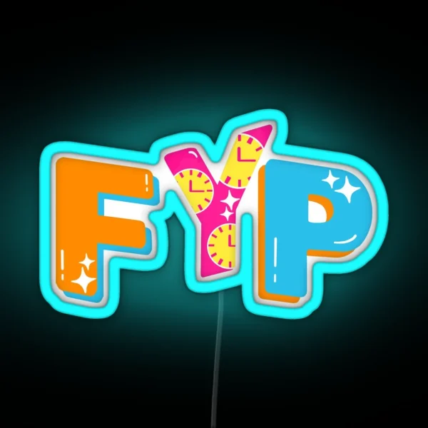 FYP 9 To 5 RGB Neon Sign