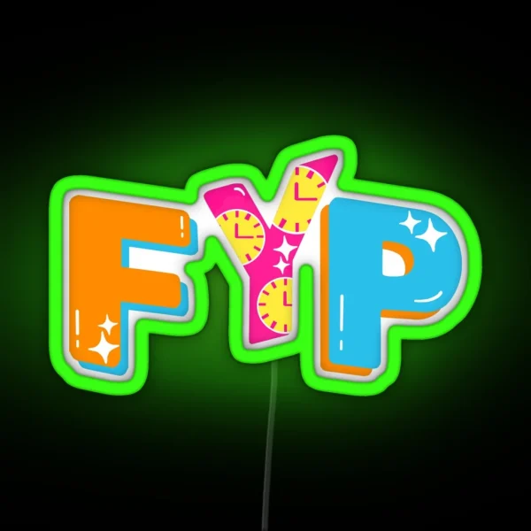 FYP 9 To 5 RGB Neon Sign
