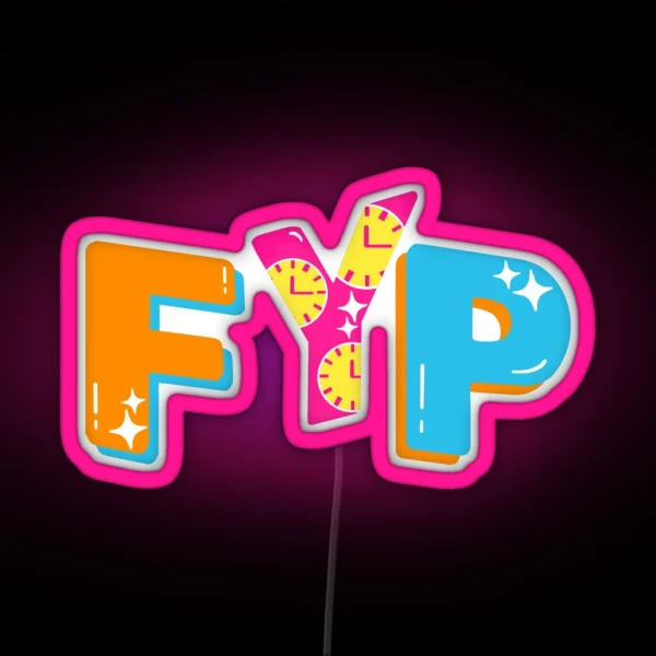 FYP 9 To 5 RGB Neon Sign