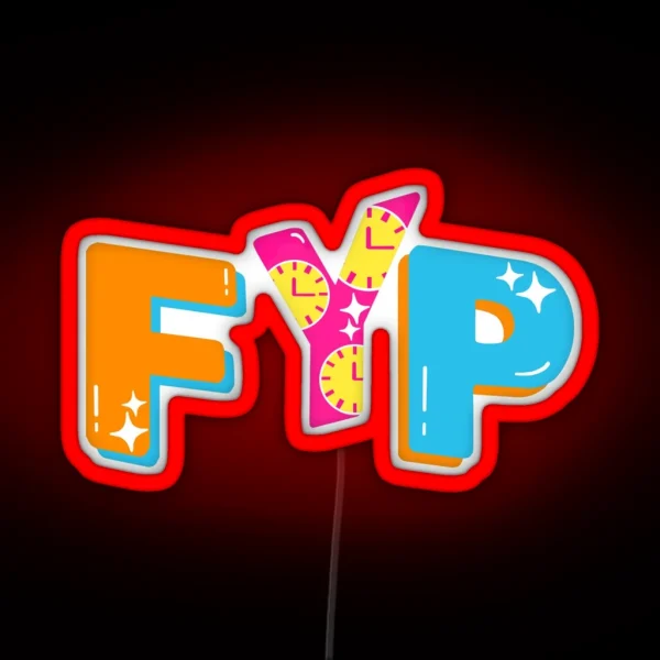 FYP 9 To 5 RGB Neon Sign