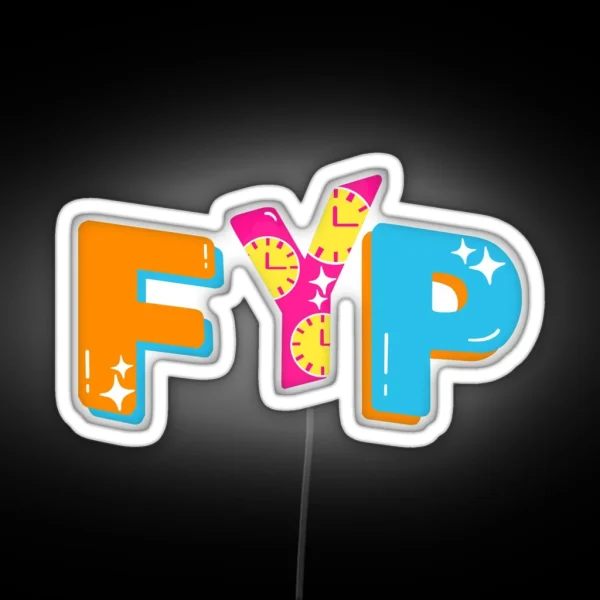 FYP 9 To 5 RGB Neon Sign