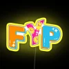 Professional Grade 9 to 5 Color Changing LED Neon Sign Display
