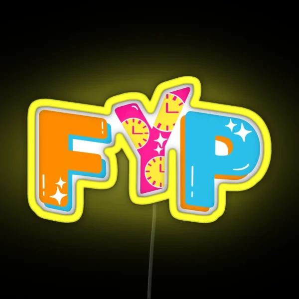 FYP 9 To 5 RGB Neon Sign