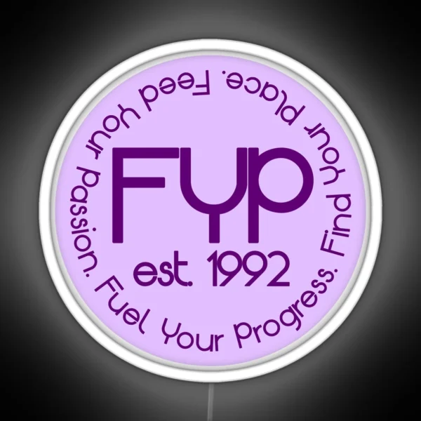 FYP Circle RGB Neon Sign