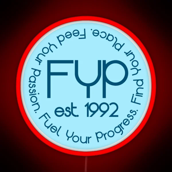 FYP Circle RGB Neon Sign