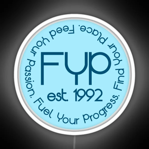 FYP Circle RGB Neon Sign