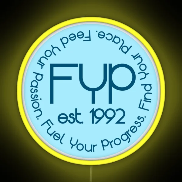 FYP Circle RGB Neon Sign