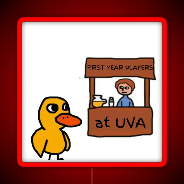 Fyp Duck Song RGB Neon Sign