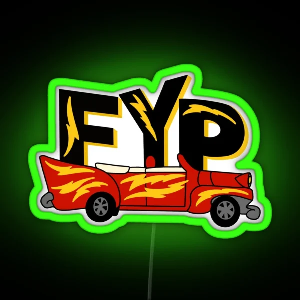 FYP Grease RGB Neon Sign