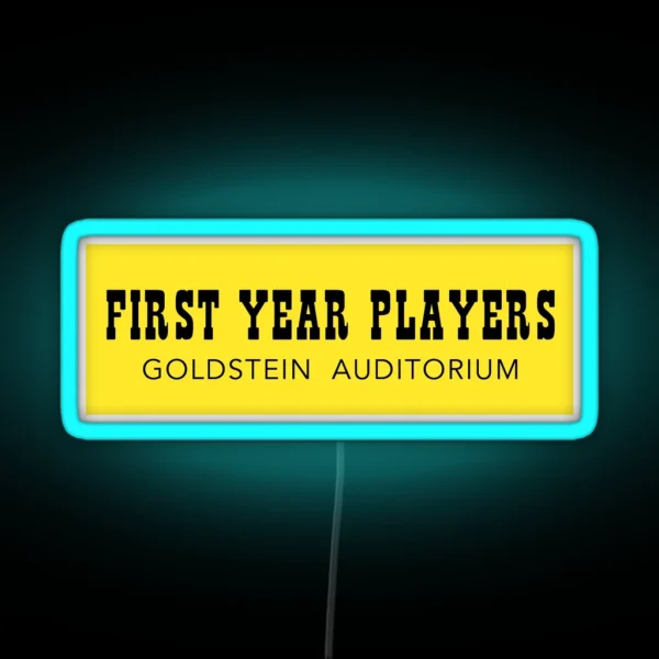 FYP Playbill RGB Neon Sign