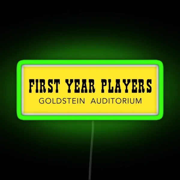 FYP Playbill RGB Neon Sign