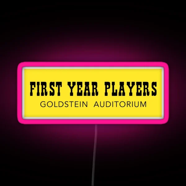 FYP Playbill RGB Neon Sign