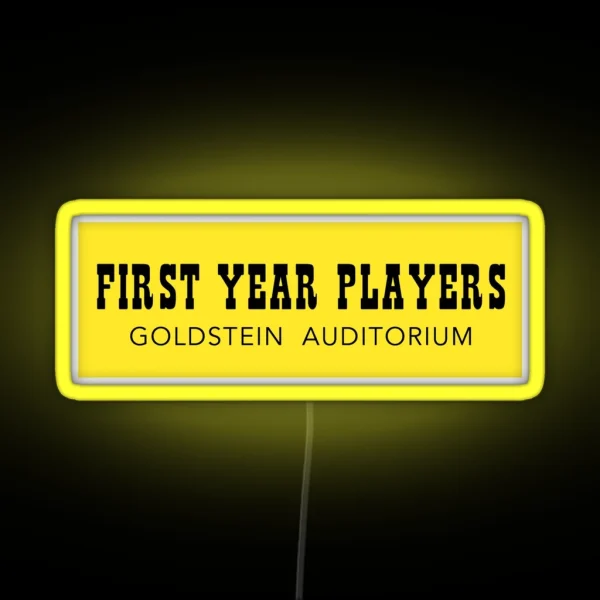 FYP Playbill RGB Neon Sign