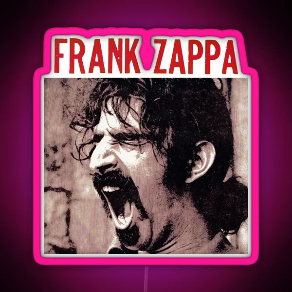 FZ 2kepik Frank Zappa Frank Zappa Frank Zappa Frank Zappa Frank Zappa Quotes Frank Zappa RGB Neon Sign