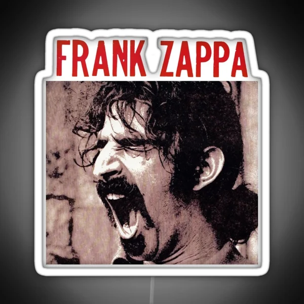 FZ 2kepik Frank Zappa Frank Zappa Frank Zappa Frank Zappa Frank Zappa Quotes Frank Zappa RGB Neon Sign