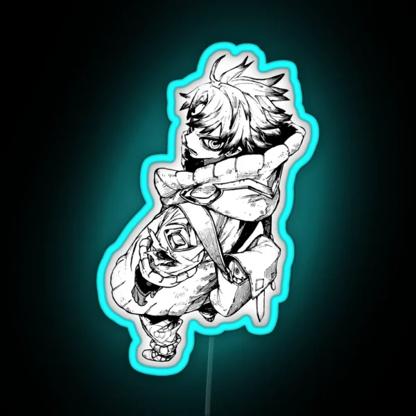 Gachiakuta Rudo RGB Neon Sign