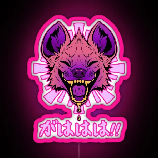 GAHAHA RGB Neon Sign