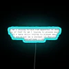 Galatians 1:10 Faith and Knowledge Illuminated Neon Wall Decor Sign