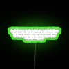 Galatians 1:10 Inspired Bible Verse Neon Sign with RGB Lighting
