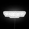 Galatians 1:10 Illuminated in Vibrant RGB Neon Light Scripture Sign