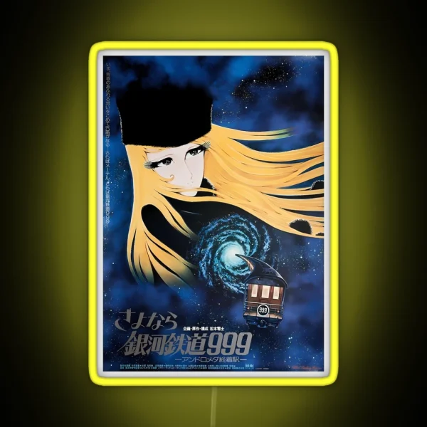 Galaxy Express 999 RGB Neon Sign