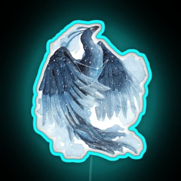 Galaxy Phoenix RGB Neon Sign