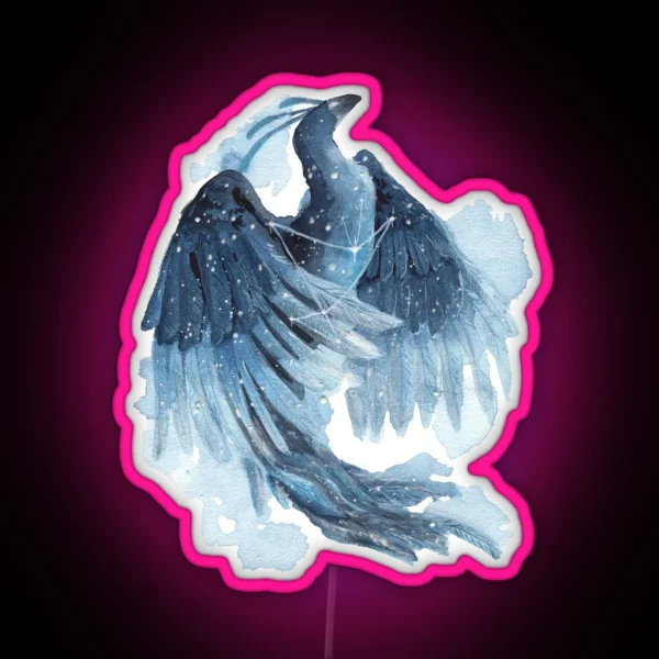 Galaxy Phoenix RGB Neon Sign