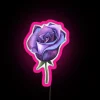 RGB Color-Changing Galaxy Rose Neon Sign Display Artwork Decoration