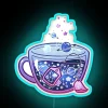 RGB galaxy tea shop neon decor lighting signs for sale