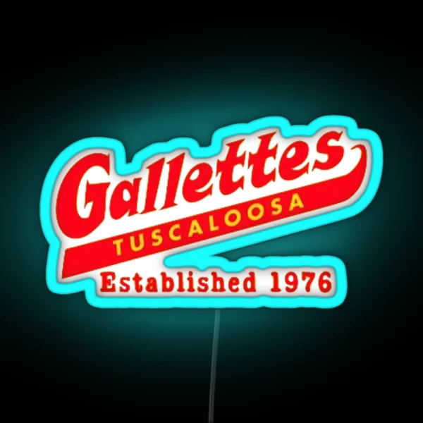 Gallette S Alabama RGB Neon Sign