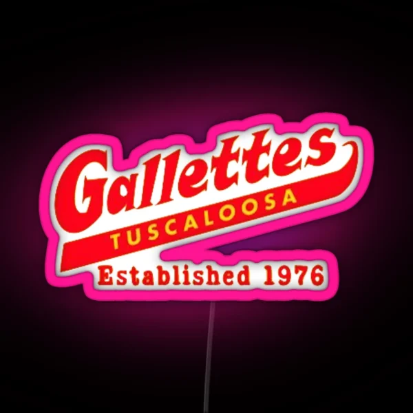 Gallette S Alabama RGB Neon Sign
