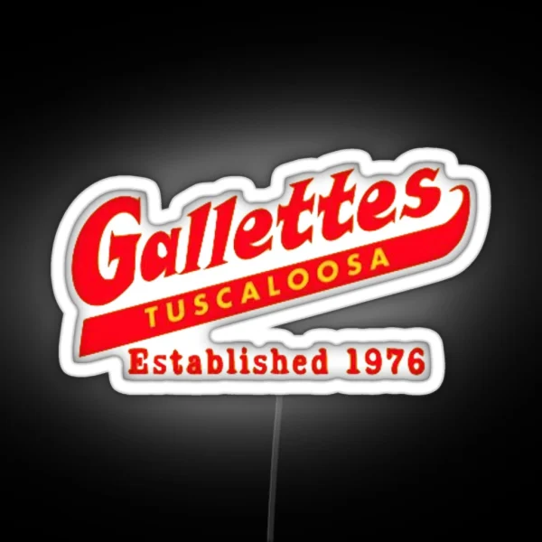 Gallette S Alabama RGB Neon Sign