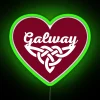 Authentic Handcrafted Galway Celtic Inspired Irish Heritage RGB Neon Sign