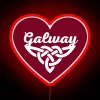 Glowing Celtic Knotwork Inspired by Emerald Isle Heritage Sign