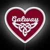 Authentic Handcrafted Galway Celtic Inspired Irish Neon Wall Decor Sign