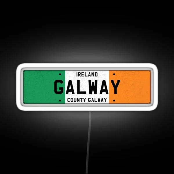 Galway County Galway Ireland RGB Neon Sign