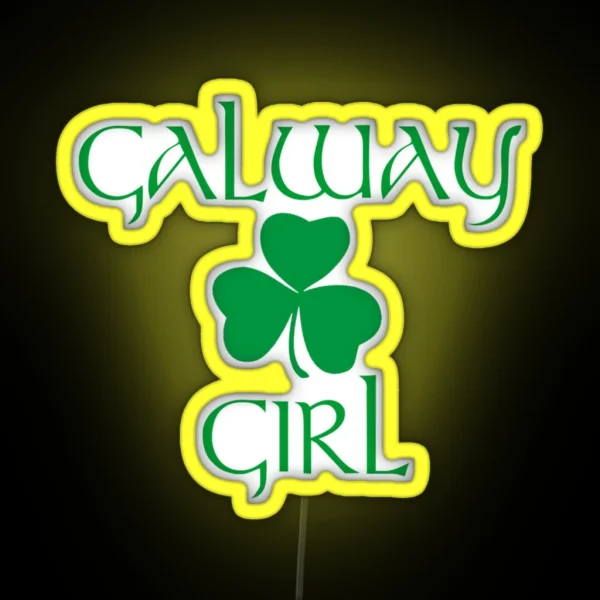 Galway Girl Ireland RGB Neon Sign