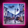 Galway City Ireland Customizable RGB Neon Sign with Vibrant Colorful Display